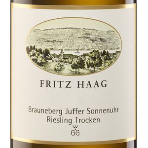 2022 Fritz Haag, Brauneberger Juffer Sonnenuhr Riesling Trocken GG, Mosel 6x75cl
