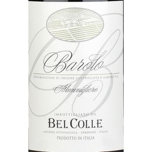 2016 Bel Colle, Barolo, Monvigliero 1x500cl
