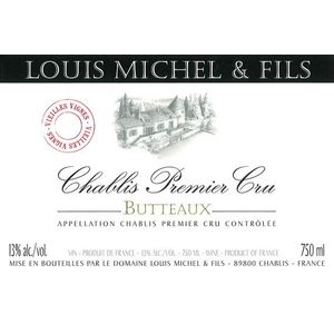 2020 Louis Michel, Chablis Premier Cru, Butteaux Vieilles Vignes 6x75cl