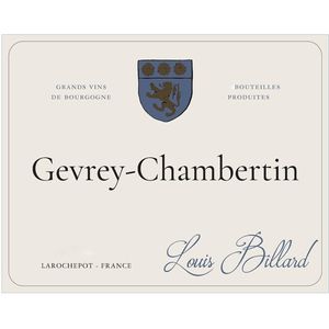 2022 Louis Billard, Gevrey-Chambertin 6x75cl