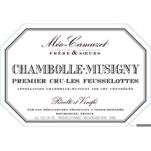 2021 Meo Camuzet Frere et Soeurs, Chambolle-Musigny Premier Cru, Les Feusselottes 6x75cl