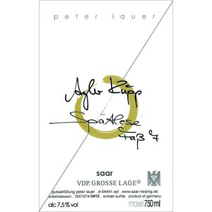 2018 Peter Lauer, Ayler Kupp Riesling GG, Mosel 6x75cl