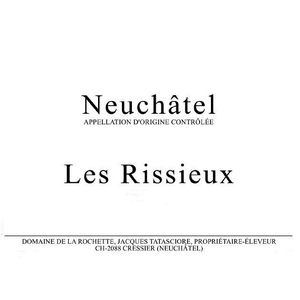 2020 Domaine de la Rochette, Les Rissieux, Neuchatel 6x75cl