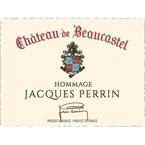 2018 Chateau de Beaucastel Hommage a Jacques Perrin, Chateauneuf-du-Pape 1x150cl