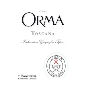 2019 Orma, Toscana 6x75cl