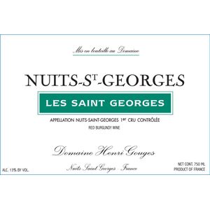 2013 Domaine Henri Gouges, Nuits-Saint-Georges Premier Cru, Les Saints-Georges 6x75cl