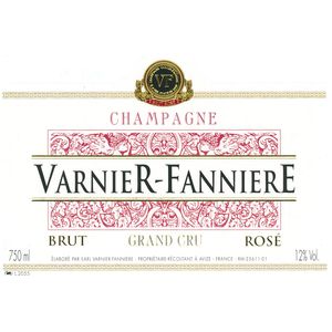 NV Varnier Fanniere, Rose Brut NV Grand Cru 6x75cl