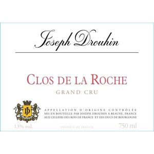 2012 Joseph Drouhin, Clos de la Roche Grand Cru 12x75cl