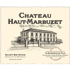2022 Chateau Haut-Marbuzet, Saint-Estephe 12x75cl