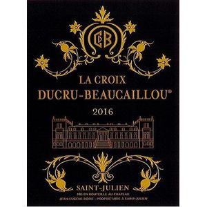 2016 La Croix Ducru-Beaucaillou, Saint-Julien 12x75cl