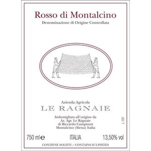 2018 Le Ragnaie, Rosso di Montalcino 12x75cl