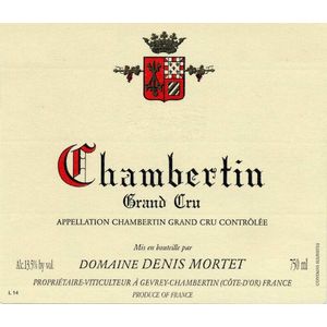 2020 Domaine Denis Mortet, Chambertin Grand Cru 1x75cl