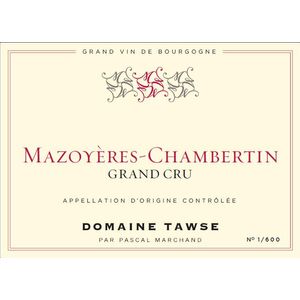 2016 Domaine Tawse, Mazoyeres-Chambertin Grand Cru 6x75cl