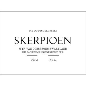 2019 The Sadie Family, Skerpioen, Swartland 6x75cl