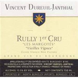 2022 Vincent Dureuil Janthial, Rully Premier Cru, Margotes 12x75cl