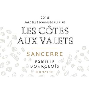 2018 Domaine Famille Bourgeois, Sancerre, Les Cotes aux Valets 6x75cl