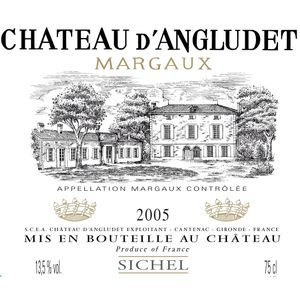 2005 Chateau d'Angludet, Margaux 6x150cl