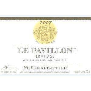 2008 M. Chapoutier, Ermitage, Le Pavillon 6x75cl