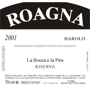 2006 Roagna, Barolo, Pira Riserva 1x150cl