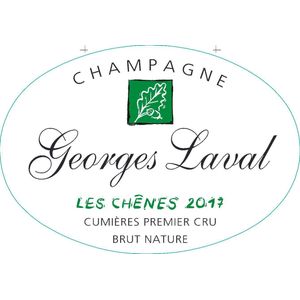 2017 Georges Laval, Les Chenes Brut Nature Premier Cru, Cumieres 1x150cl