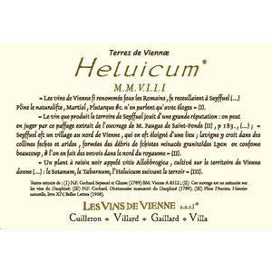 2023 Les Vins de Vienne, Heluicum, Collines Rhodaniennes IGP 6x75cl