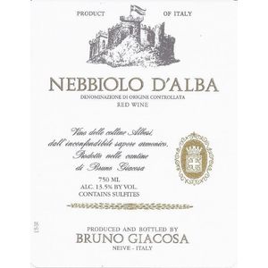 2020 Bruno Giacosa, Nebbiolo d'Alba 6x75cl