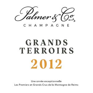 2012 Palmer & Co, Grands Terroirs, Champagne 3x150cl