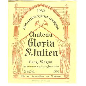 2019 Chateau Gloria, Saint-Julien 6x75cl