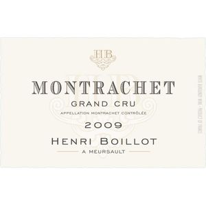 2009 Henri Boillot, Montrachet Grand Cru 6x75cl