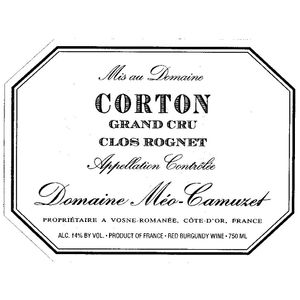 2021 Domaine Meo Camuzet, Corton Grand Cru, Le Rognet et Corton 3x75cl