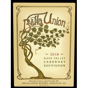 2019 Bella Union, Cabernet Sauvignon, Napa Valley 12x75cl
