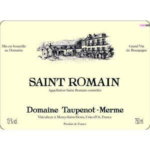 2020 Domaine Taupenot-Merme, Saint-Romain, Blanc 6x75cl