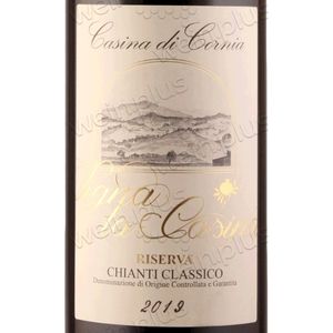 2019 Casina di Cornia, Chianti Classico, Vigna la Casina Riserva 6x75cl