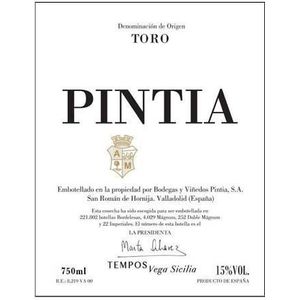 2018 Vega Sicilia, Pintia, Toro DO 6x75cl