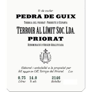 2021 Terroir Al Limit, Priorat, Pedra Guix 6x75cl