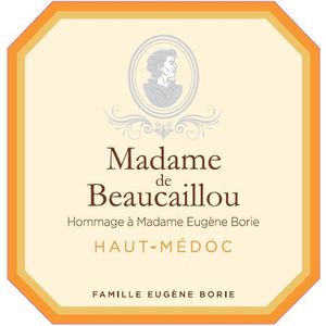 2019 Madame de Beaucaillou, Haut-Medoc 6x150cl