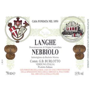 2023 Comm. G.B. Burlotto, Langhe, Nebbiolo 6x75cl