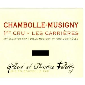 2017 Gilbert et Christine Felettig, Chambolle-Musigny Premier Cru, Les Carrieres 6x75cl