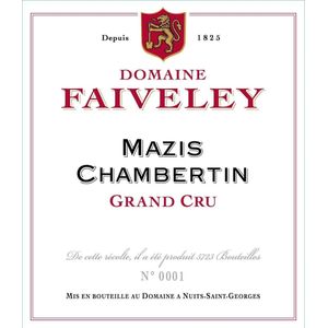 2019 Domaine Faiveley, Mazis-Chambertin Grand Cru 6x75cl