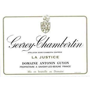 2022 Domaine Antonin Guyon, Gevrey-Chambertin, La Justice 6x75cl