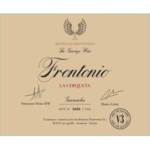 2020 Frontonio, La Cerqueta Garnacha, Valdejalon 6x75cl