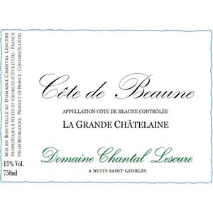 2020 Domaine Chantal Lescure, Cote de Beaune, La Grande Chatelaine 12x75cl