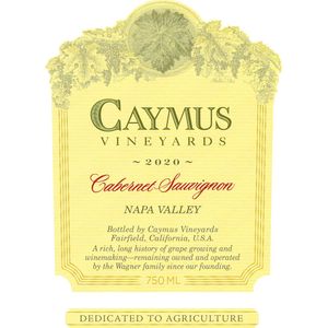 2020 Caymus, Cabernet Sauvignon, Napa Valley 6x150cl