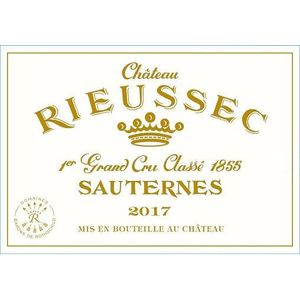 2017 Chateau Rieussec Premier Cru Classe, Sauternes 6x75cl