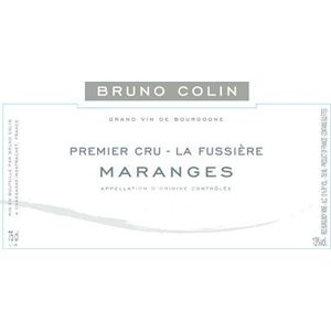 2021 Bruno Colin, Maranges Premier Cru, La Fussiere 6x75cl