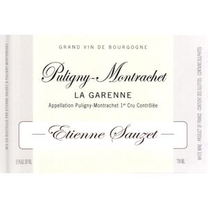 2016 Etienne Sauzet, Puligny-Montrachet Premier Cru, La Garenne 6x75cl