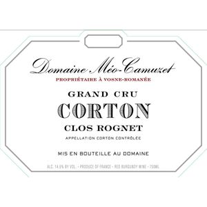 2022 Domaine Meo Camuzet, Corton Grand Cru, Le Rognet et Corton 6x75cl