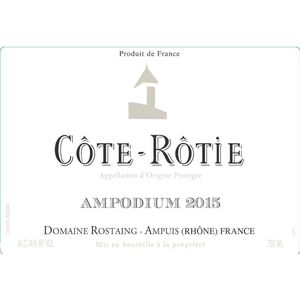 2015 Domaine Rostaing, Cote Rotie, Ampodium 12x75cl