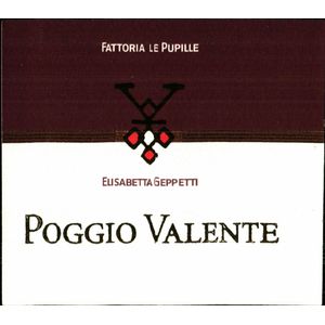 2017 Fattoria Le Pupille, Morellino di Scansano, Poggio Valente 6x75cl