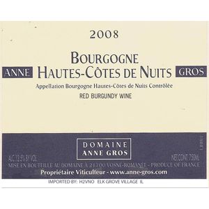 2023 Domaine Anne Gros, Bourgogne, Hautes Cotes de Nuits Rouge 6x75cl